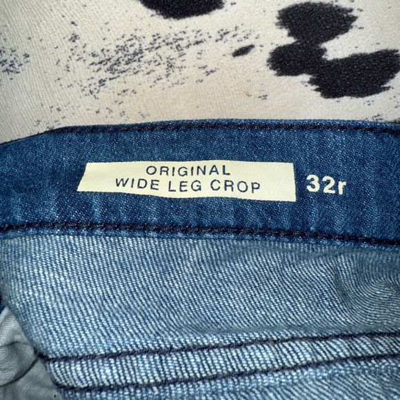 GAP Women's Denim Wide Leg Jeans - Picture 3 of 4